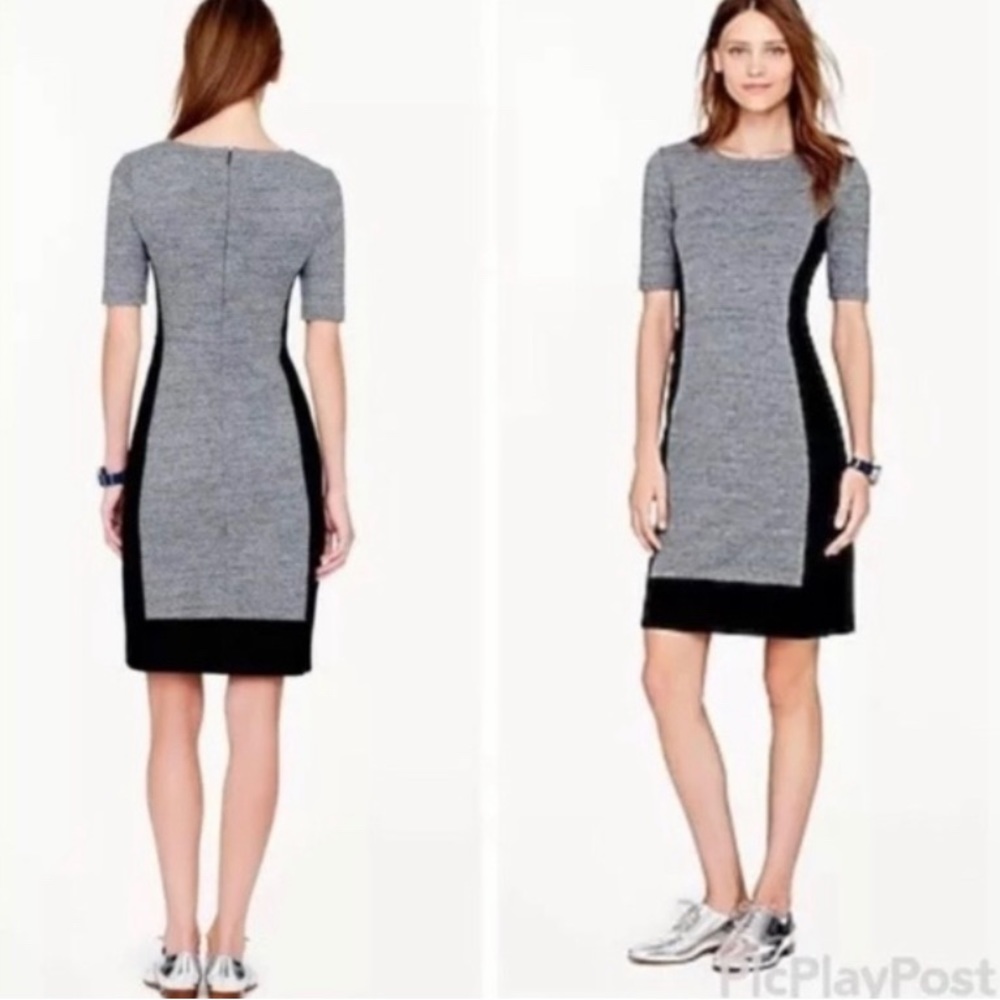 J Crew Petite color block dress.